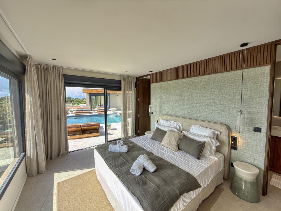 39.Location Villa piscine vue mer St François Guadeloupe_Suite 4 vue mer